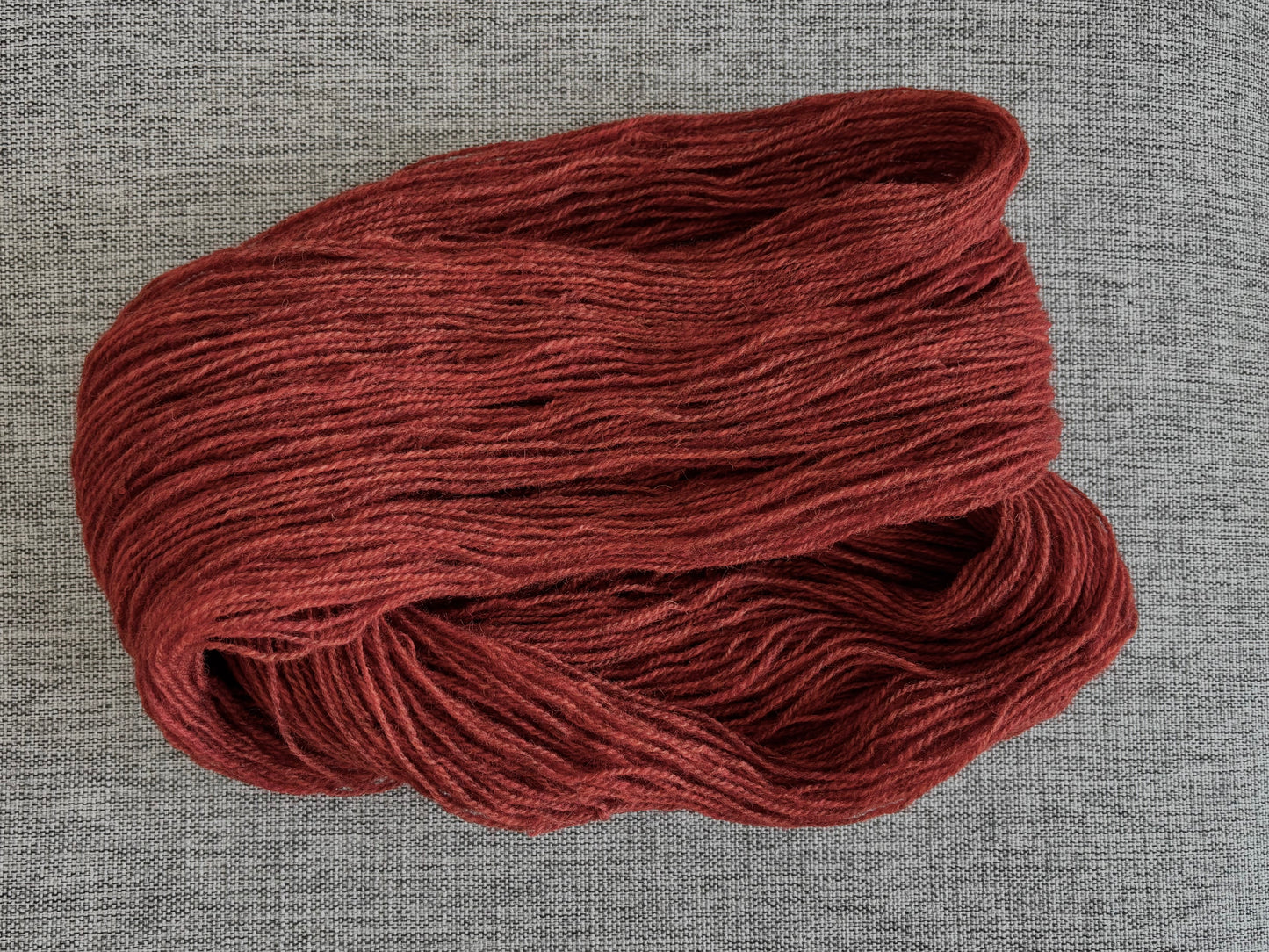 Kuusama - Finnish 100% sheep wool yarn 95g/385m, color: Wilderness Fox. Small batch!