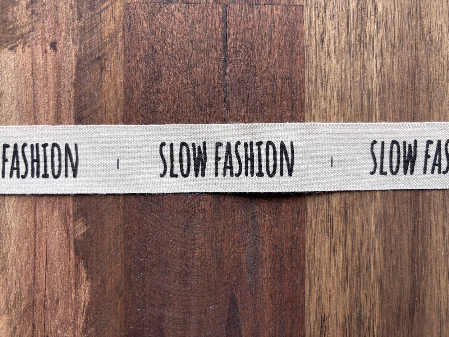 "Slow fashion" Sew-in clothing tag - 20 mm* 70mm. 5 pcs.