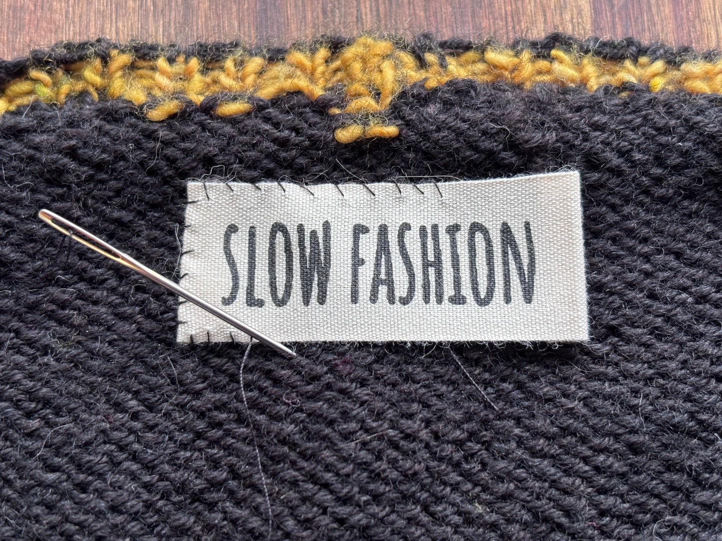 "Slow fashion" Sew-in clothing tag - 20 mm* 70mm. 5 pcs.