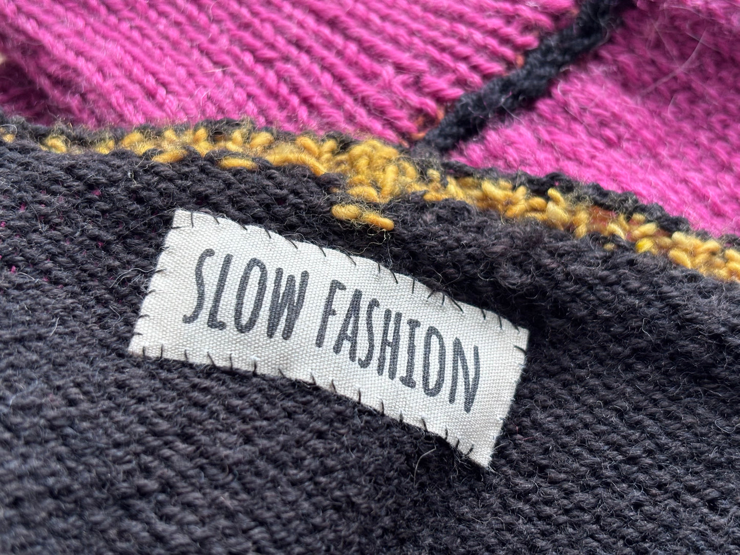 "Slow fashion" Sew-in clothing tag - 20 mm* 70mm. 5 pcs.