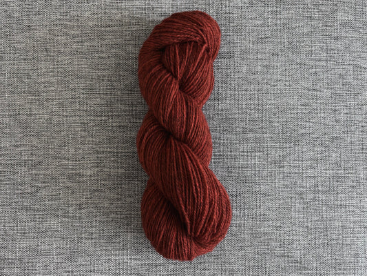 Kuusama - Finnish 100% sheep wool yarn 95g/385m, color: Wilderness Fox. Small batch!