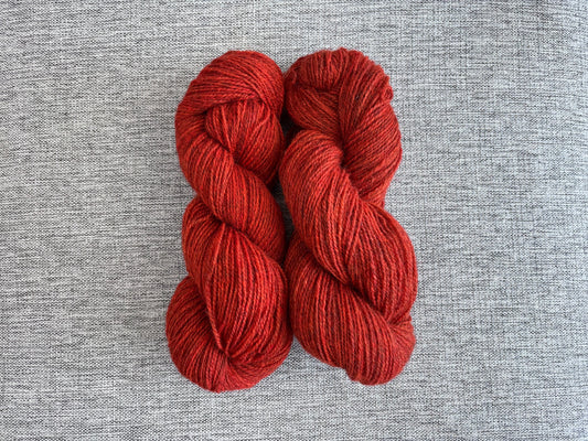 Malva - Finnish 100% Sheep wool yarn 95g/270m, color: Wilderness Fox. Small batch!