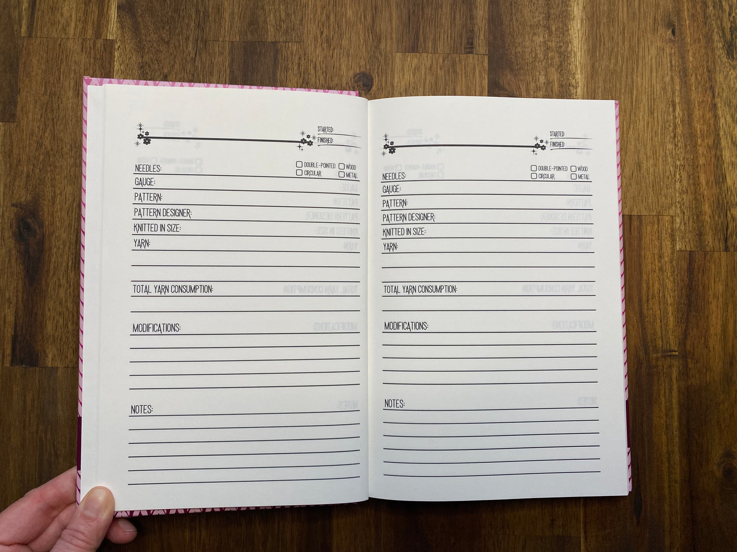 All my knits - Knitting Planner for 251 Knit Projects, Hardcover