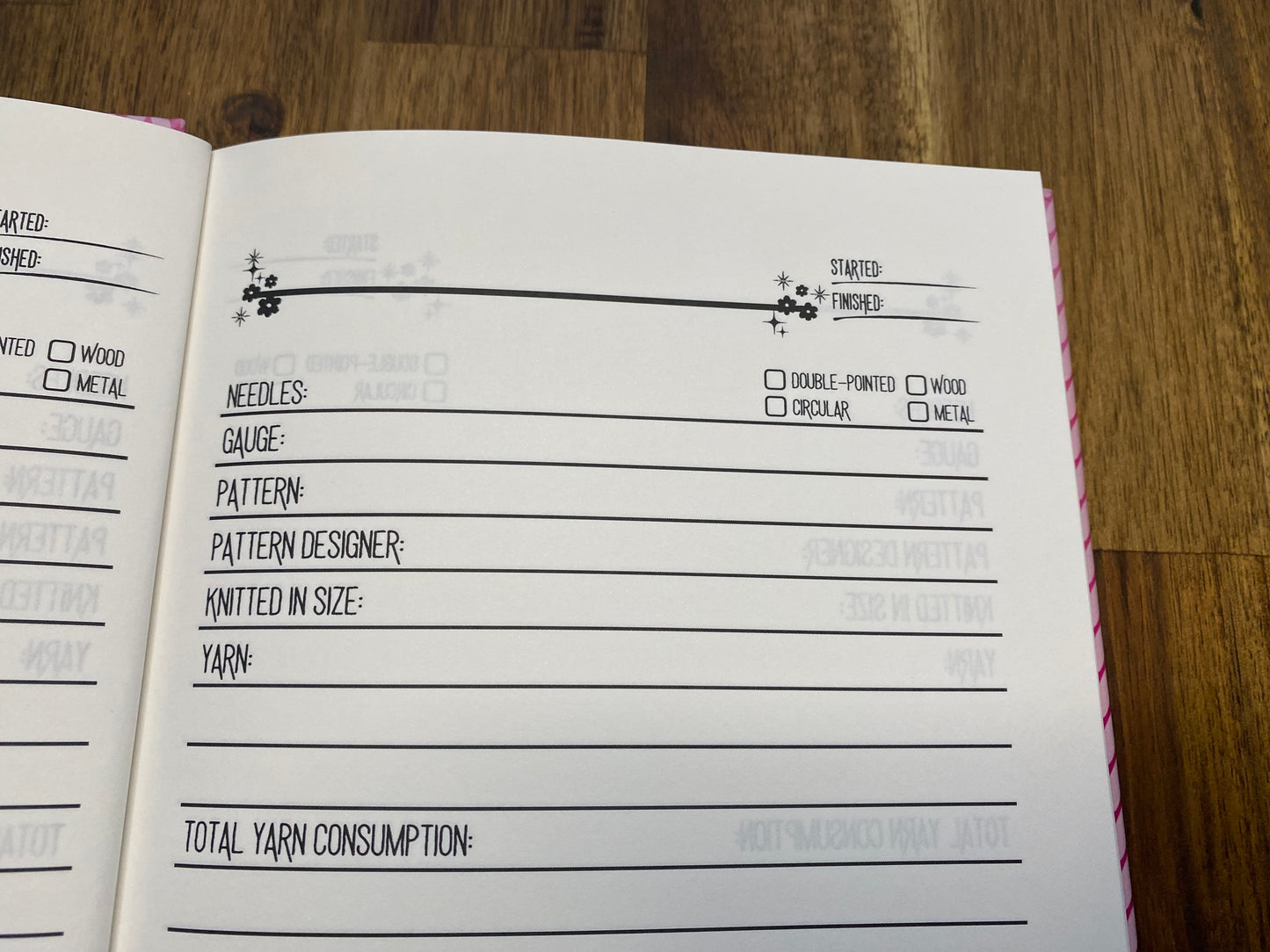 All my knits - Knitting Planner for 251 Knit Projects, Hardcover