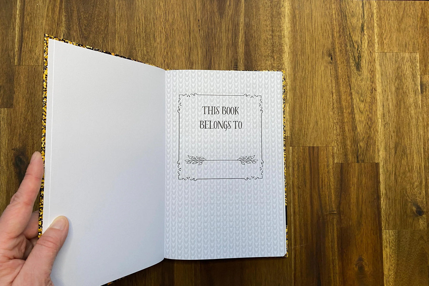 Hardcover Knitting Project Journal