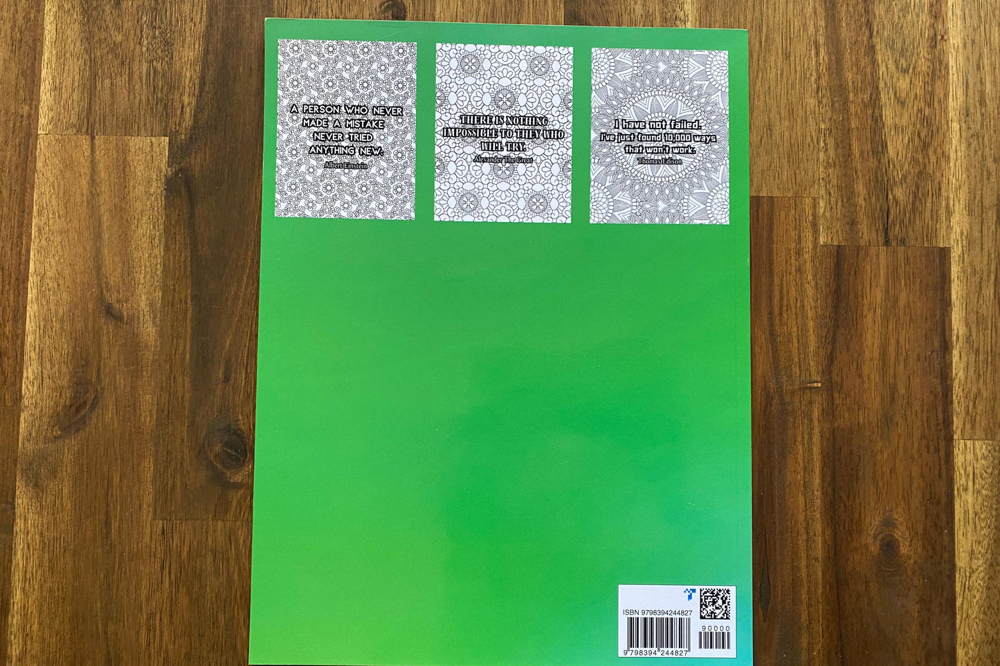 Motivational Quotes Coloring Book