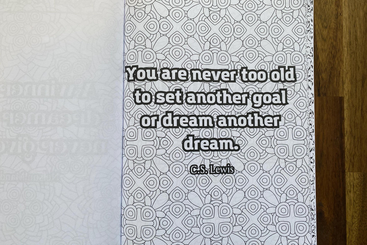 Motivational Quotes Coloring Book